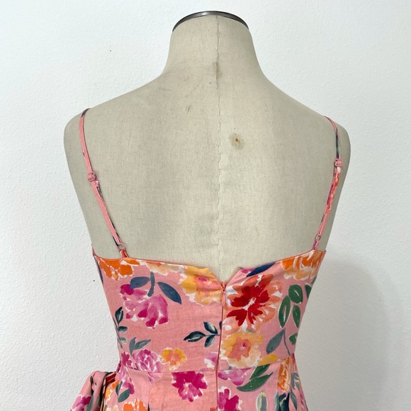 Lovers + Friends- Sunset Floral Orchid Dress XS - Picture 6 of 8